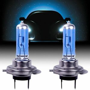 2 X H7 Ampoule Lampe Xenon Halogene 100W 8500k 12V Blanc De Phare De