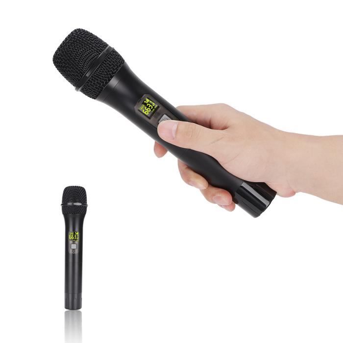 LiNKFOR Microphone sans Fil UHF Rechargeable Bluetooth 5.0 Double