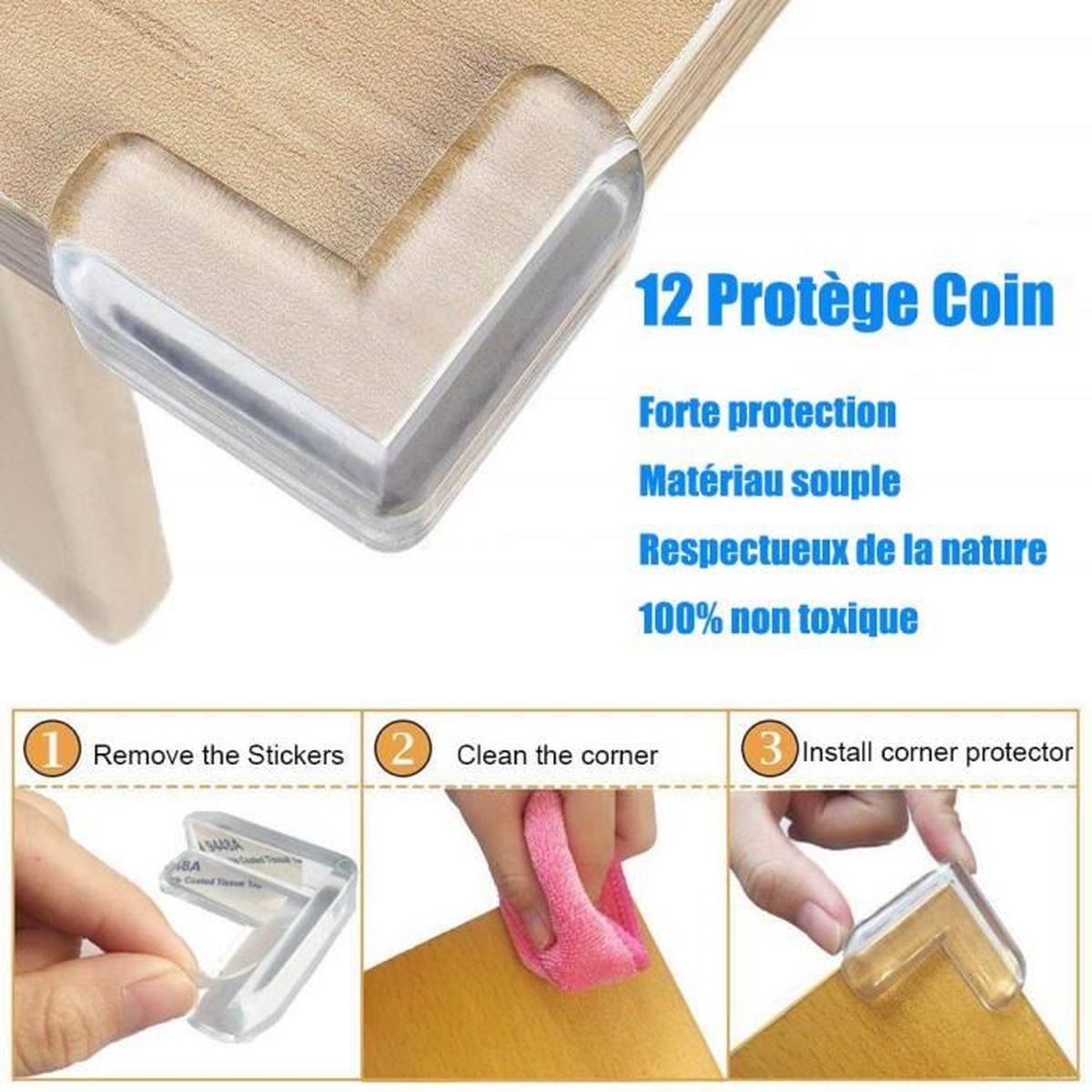 Kit De Securite Bebe Enfant Set 40 Pieces Ensemble Verrou Tiroir Bloc Porte Protege Coin De Table Cache Prise Anti Pincement Cdiscount Puericulture Eveil Bebe