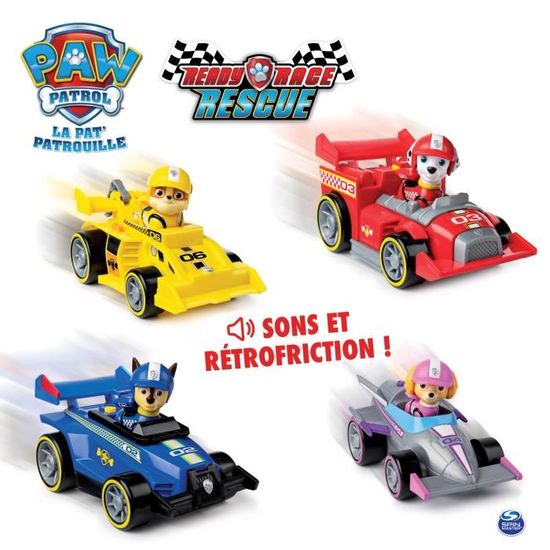 La Pat' Patrouille - 6058584 - Véhicule + Figurine Ready Race Rescue Chase Voiture Paw Patrol Jeu Jouet Enfant La Pat' Patrouille - 6058584 - Véhicule + Figurine Ready Race Rescue Chase Voiture Paw Patrol Jeu Jouet Enfant