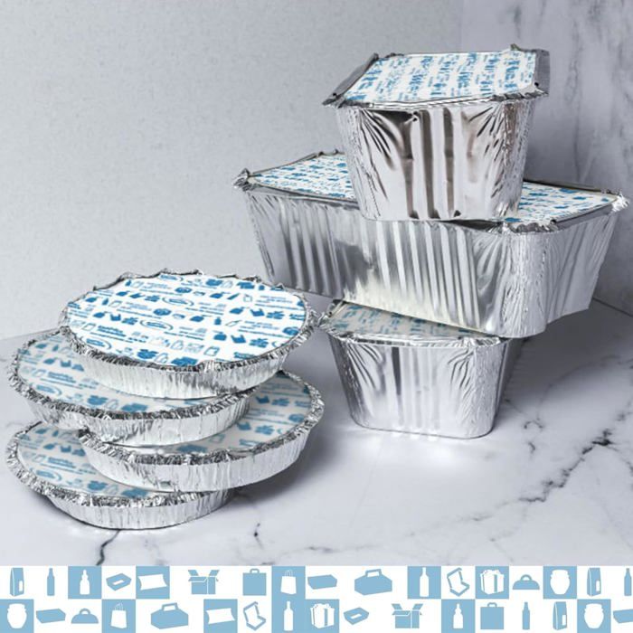 Lot De 125 Barquettes Aluminium 400ml Avec Couvercles - Idéal Cuisson, Conservation Et Plats à Emporter