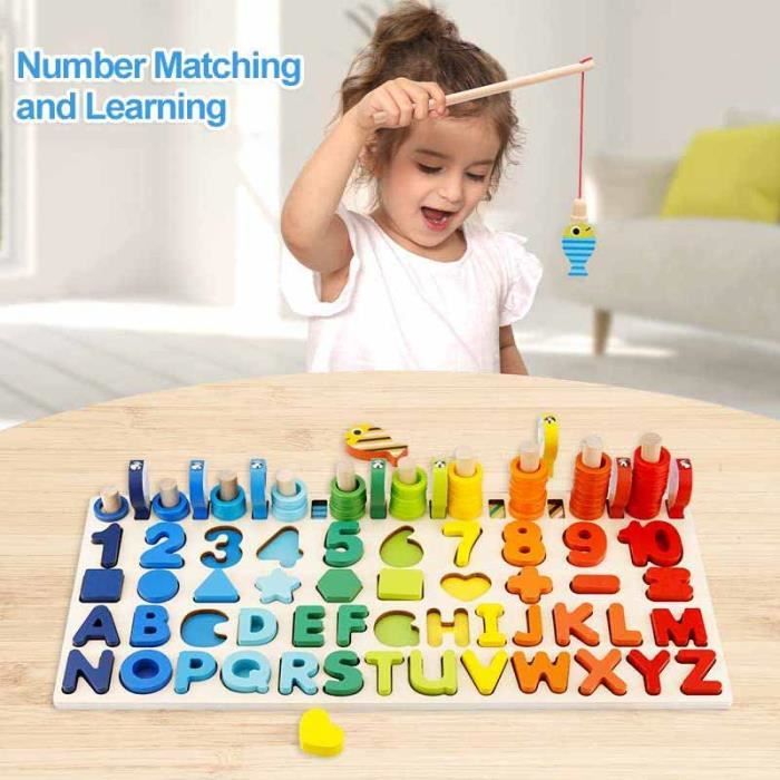 Name Puzzle Personnalisé pour Enfants, Bebe Puzzle pour Enfant 1 2 3 Ans,  Puzzle préscolaire pour garçons et Filles, Jouets éducatif - Cdiscount Jeux  - Jouets