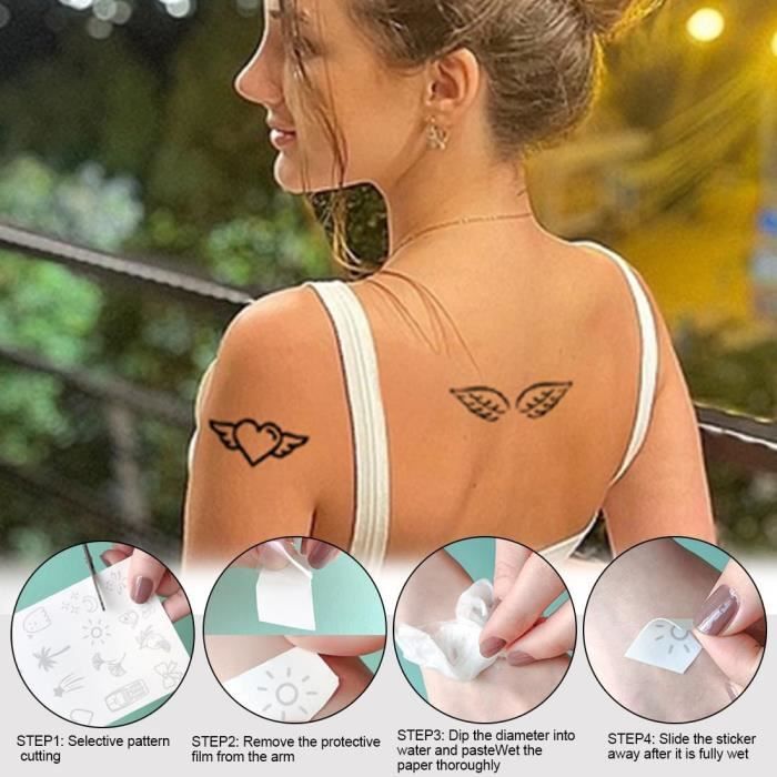 Henna Style Dentelle Tatouages Temporaires Transfert Tatouage