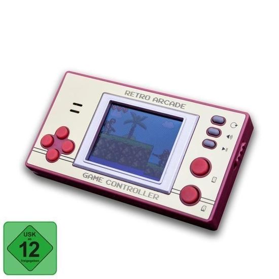 Rose - Mini Console de jeux vidéo Portable rétro, écran LCD couleur de Rose - Mini Console de jeux vidéo Portable rétro, écran LCD couleur de