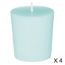 Atmosphera Lot de 10 Bougies b/âtons Coloris Bleu Canard H16