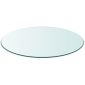 Dessus De Table Ronde En Verre Trempe Achat Vente Table Basse Dessus De Table Ronde En Soldes Des Le 15 Juillet Cdiscount