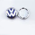 Lot de 4 centre de roue cache moyeu Remplacement pour Volkswagen 65mm Bleu 3B7 601 171-0