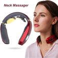 DX18681-Masseur cervical, Massage par Impulsions Basse Fréquence, 6 Types de Méthodes de Massage-0
