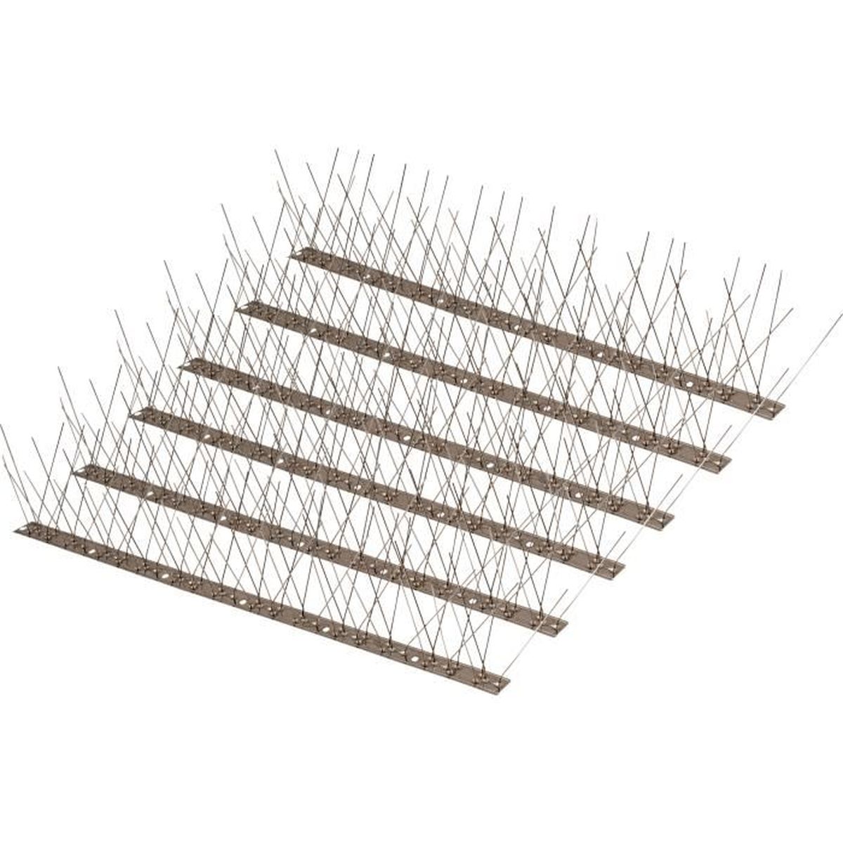pics anti oiseaux en acier inoxydable paquet de 6 cdiscount jardin