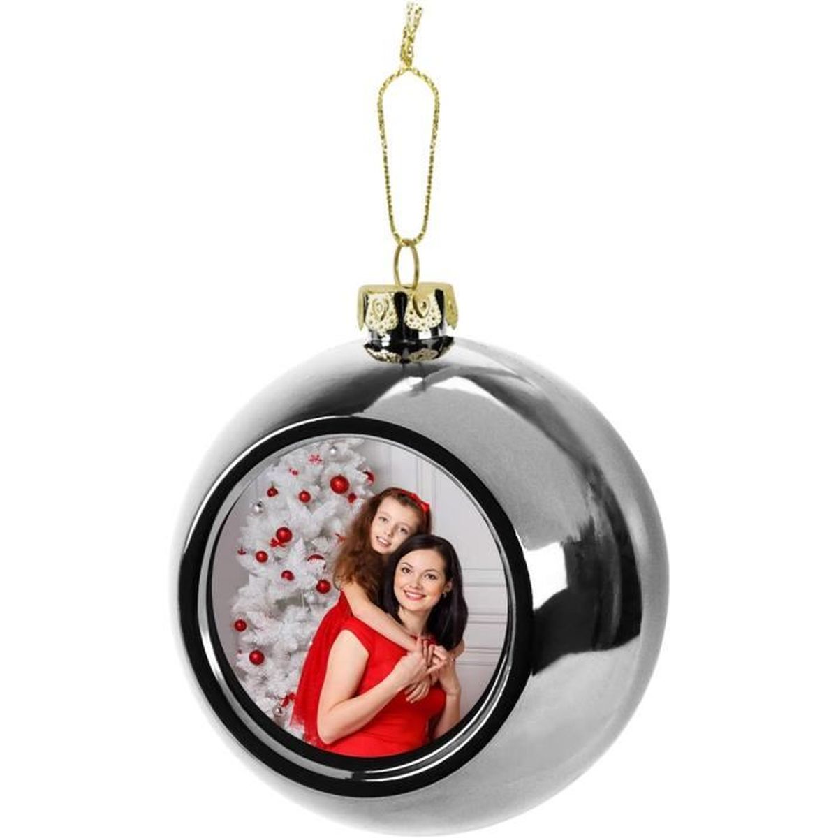Boule en Plastique Personnalisable avec Votre Propre Photo Image Boule