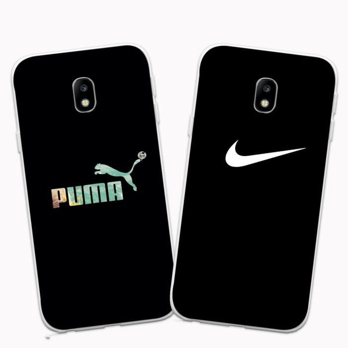 2 X Coque Samsung Galaxy J3 2017, Nike Souple Transparent TPU Housse Pour Samsung Galaxy J3 2017 - Cdiscount Téléphonie