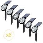 Projecteurs solaires - EZILIGHT - EZIlight® Solar Spot - Pack de 6 - 500 lumens - Waterproof IP55