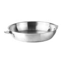 LE SITE DE LA PIECE Poele inox 32 cm gamme combi sans manche Lacor LA56732