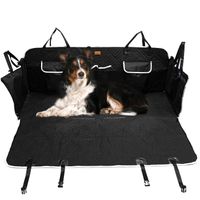 Protection de sièges de voiture pour chiens - FIRSTPAW - Universelle - Noir - Housse de sièges et coffre de voiture