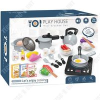 TD® Simulation Cuisinière à induction Série d'appareils ménagers Ensemble de jouets de cuisine électrique pour maison  jeu pour