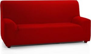 FAUTEUIL - CANAPÉ BÉBÉ housse de canapé élastiquée 4 Places 4 Plazas (240-270 cm) rouge.[Q4357]