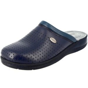 Mules Et Ledi 632-18 Anatomic Sabots Mules Chaussons Chaussures En Cuir, Homme, Blanc, EU 42 Sabots Femme