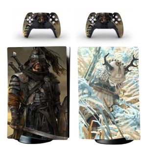 STICKER - SKIN CONSOLE Argent - Ghost of Tsushima PS5 Digital Edition, au