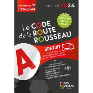 AUTRES LIVRES Code Rousseau de la route B 2024