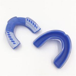 SAC DE FRAPPE Protège-dents de boxe de basket-ball professionnel pour adultes,protège-dents doux,protège-dents de karaté- blue white