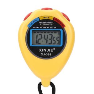 CHRONOMÈTRE BOYOU Minuterie Chronomètre électronique Athlétisme Minuterie professionnel Sport pour Courir-Nager Jaune