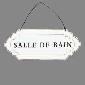 Plaque Metal Salle De Bain Achat Vente Pas Cher