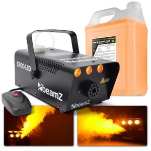 MACHINE À FUMÉE BeamZ S700-LED Machine à Fumée avec Effet de Flamm