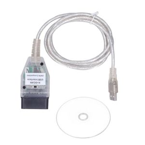 OUTIL DE DIAGNOSTIC Dioche câble K + DCAN Câble d'outil de diagnostic de voiture K + DCAN OBD2 Interface de câble USB avec remplacement de