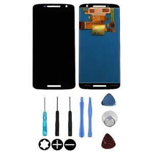 Écran LCD + Vitre Tactile Original Neuf Pour Motorola Moto E7 Plus - Noir - Refurbished - EAN 3000000106570