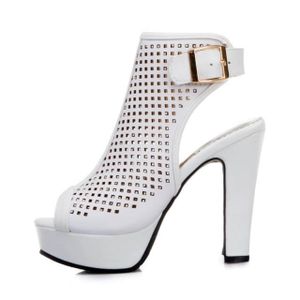 Boots ouverte femme outlet