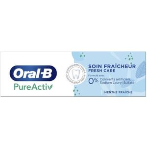 DENTIFRICE LOT DE 8 - ORAL-B Pure Activ Dentifrice soin fraîc