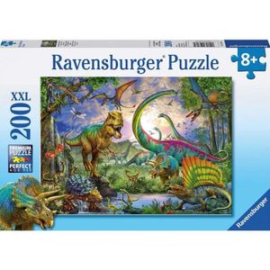 PUZZLE Puzzle XXL 200 Pieces Le Monde Des Dinosaures : T-