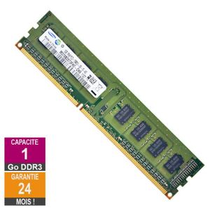 MÉMOIRE RAM Barrette Mémoire 1Go RAM DDR3 Samsung M378B2873FH0