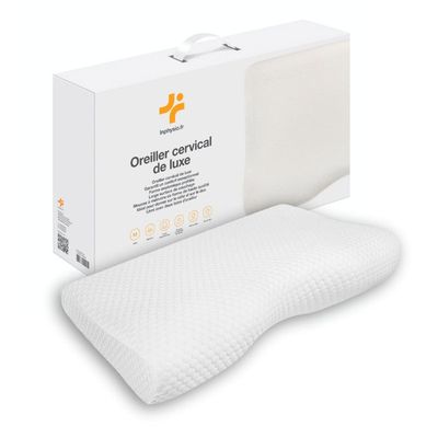 Oreiller Infusé au Gel Rafraîchissant - 60x40 Technologie de Refroidissement Avancée - ClimaConfort ICE