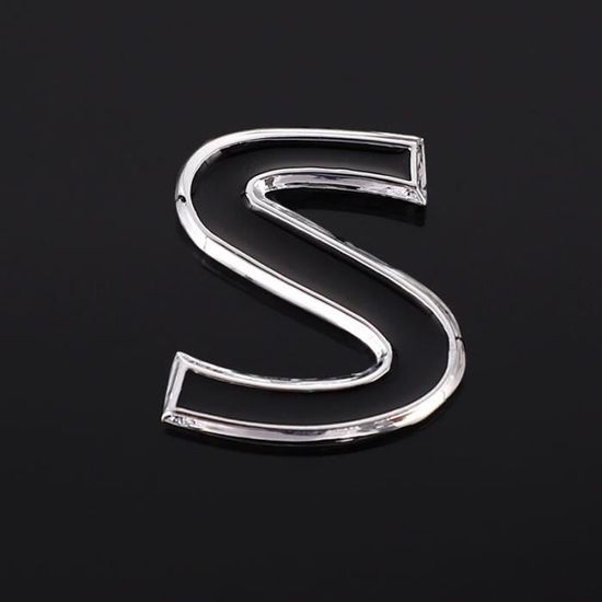 Badge Autocollant V8 En Métal Chromé Argenté - Dimensions 7.5x3.2cm, Pour Voiture, Camion, Moto