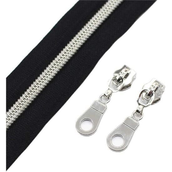 Fermeture éclair Au Mètre - 9 M De Zip Nylon Avec 30 Accessoires, Largeur 32 Mm, Pour Couture, Sacs Et Bagages - 11