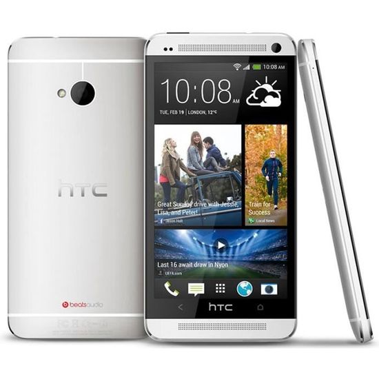 4.7'' Argent Pour HTC ONE M7 32Go   Smartphone
