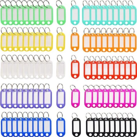 Pavo Porte-clés à étiquette - Plastique - Couleurs assorties - Sachet de  100 - Porte-Clés & Accessoiresfavorable à acheter dans notre magasin