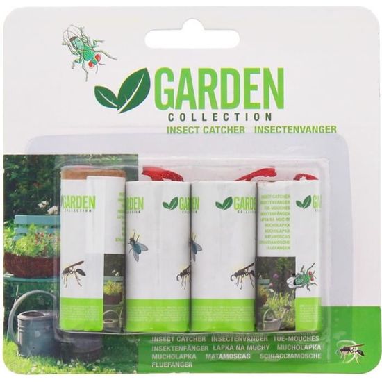 4 Attrape Mouche Rubans Glue Tue Mouche Colle Piege Insecte Volant Achat Vente Piege Nuisible Maison 4 Attrape Mouche Rubans Glu Cdiscount