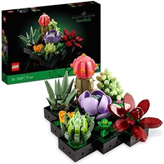 LEGO® 10280 Icons Bouquet de fleurs, Fleurs artificielles, collection  botanique, set pour adultes - Cdiscount Jeux - Jouets