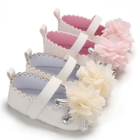 Sandales Bébé Fille En Toile - Taille #30, Scratch, Décontractées, Neuves Avec étiquettes, Marque Renbut