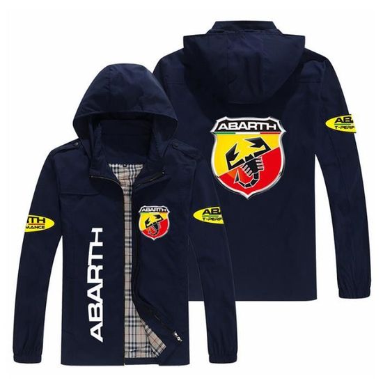 Ensemble Survêtement 2 Pièces Homme Abarth - Polaire épaisse Avec Capuche - Confort Automne/hiver - Taille S à XXL - 11