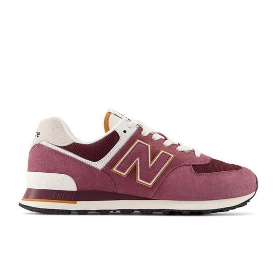 Chaussures NEW BALANCE 574 Cerise,Rose - Homme/Adulte