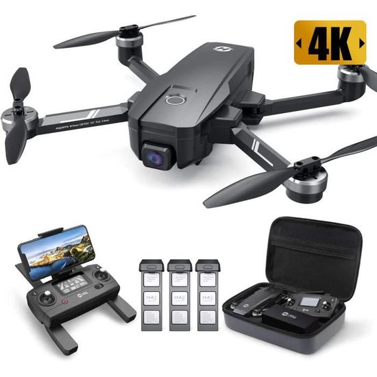 Drone avec caméra 4K Wifi FPV Drone Mini quadricoptère pliable pour enfants  avec contrôle du capteur de gravité Mode sans tête Fonction geste photo  vidéo : : Jeux et Jouets