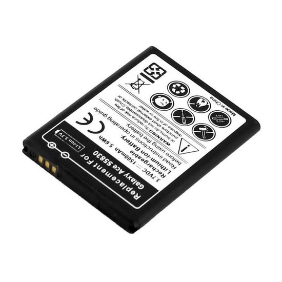 Batterie Telephone Batterie Telephone portable Samsung GTS5830