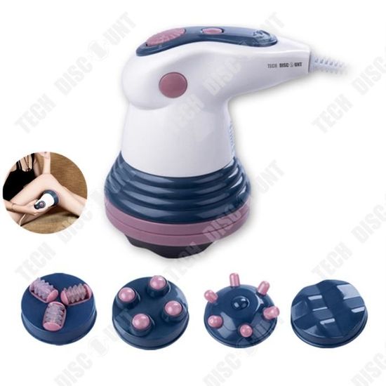 Masseur Abdominal électrique NGARY – 5 Modes, 3 Intensités, Pierres Bianstone Chauffantes, Ceinture Réglable – Pour Ventre Plat, Digestion Et Bien-être