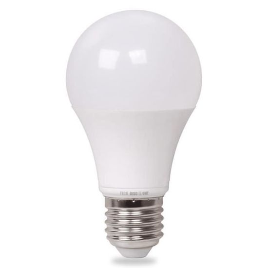 TD® Ampoule lumière chaude E27 60W LED A60 27xLED Verre électrique éclairage arrêt interrupteur label puissance 60W interrupteur
