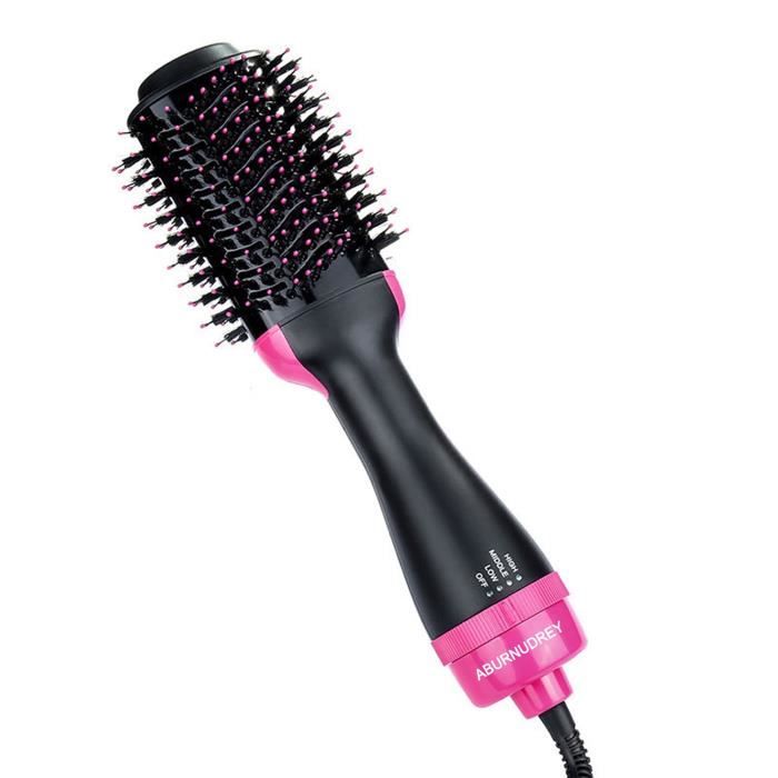 Sèche-Cheveux, Cheveux Volumisant One-Step, Technologie IONIQUE et CÉRAMIQUE, BROSSE OVAL, Cheveux Longs et Mi-Longs