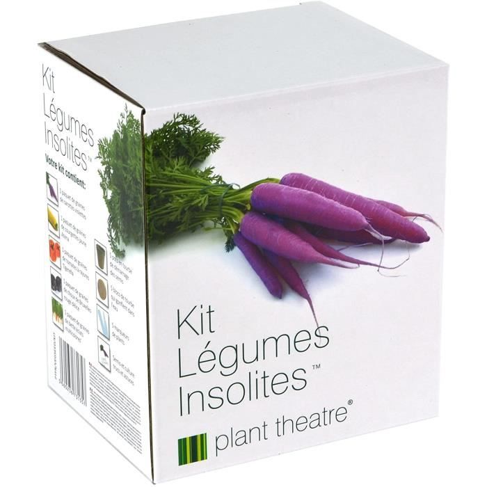 Kit Légumes Insolites par Plant Theatre - 5 légumes extraordinaires à cultiver soi-même - Idée cadeau