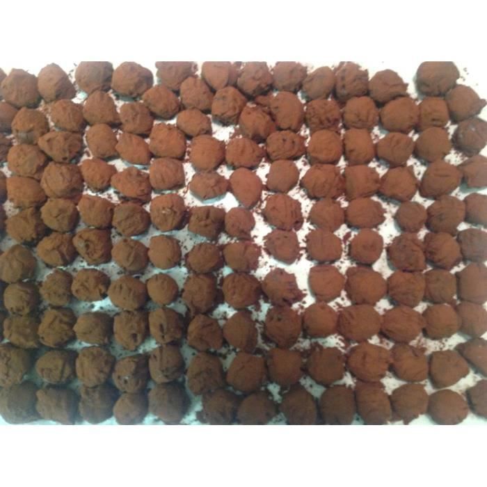 truffes aux chocolat noir 500 gr